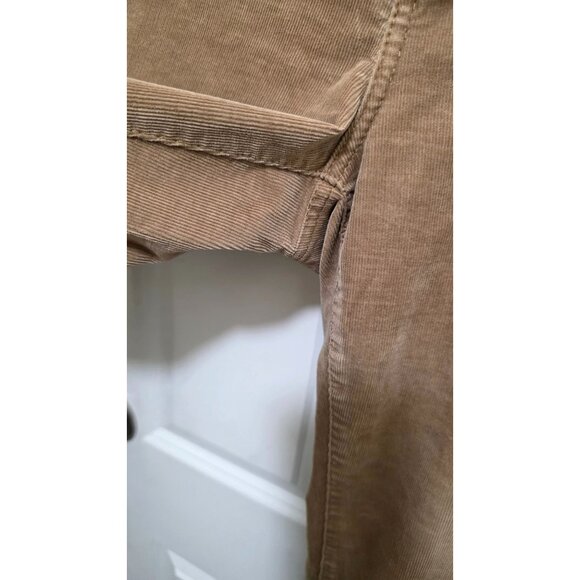 Talbots Women's High-Waist Straight-Leg Corduroy Pants 14P Tan Winter Durable & - Picture 6 of 7